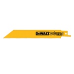 DeWALT® DW4846B Straight Back Reciprocating Saw Blade, 9 in L, 10/14, Bi-Metal Body