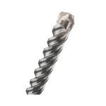 DeWALT® HIGH IMPACT CARBIDE™ SDS-Plus® DW5806 4-Cutter Hammer Drill Bit, 5/8 in Drill Bit, 45/64 in SDS-Max® Shank, 8 in D Cutting, Carbide Cutting Edge, 13-1/2 in OAL