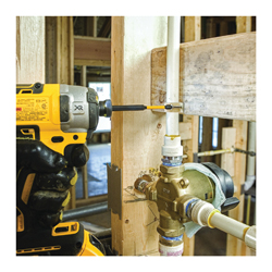 DeWALT® FlexTorq™ DWA3PH2IR Insert Bit, #2 Phillips® Point, 1/4 in, S2 Steel