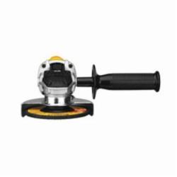 DeWALT® DWE4012 Small Angle Grinder, 4-1/2 in Dia Wheel, 5/8-11 Arbor/Shank, 120 VAC, For Wheel: Quick-Change™, Yellow, No, Lock-On Paddle Switch