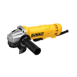 DeWALT® DWE402N Small Angle Grinder, 4-1/2 in Dia Wheel, 5/8-11 Arbor/Shank, 120 VAC, For Wheel: Quick-Change™, Yellow, Yes, Non-Locking Paddle Switch Switch