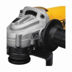 DeWALT® DWE4222N Heavy Duty Small Electric Angle Grinder With Brake and No-Lock On, 4-1/2 in Dia Wheel, 5/8-11 UNC Arbor/Shank, 120 VAC, Black/Yellow, Yes, Non-Locking Paddle Switch