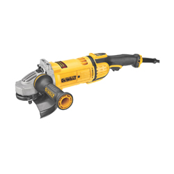DeWALT® DWE4597N Protect™ Large Angle Grinder, 7 in Dia Wheel, 5/8-11 Arbor/Shank, 120 VAC, Yellow, Yes, Lock-On-Off Trigger Switch