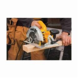 DeWALT® DWE575 Lightweight Next Generation Circular Saw, 7-1/4 in Dia Blade, 5/8 in Arbor/Shank, 1-7/8 in at 45 deg, 2-9/16 in 90 deg Cutting, Right Blade Side
