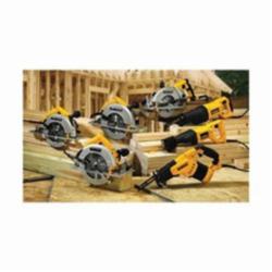 DeWALT® DWE575 Lightweight Next Generation Circular Saw, 7-1/4 in Dia Blade, 5/8 in Arbor/Shank, 1-7/8 in at 45 deg, 2-9/16 in 90 deg Cutting, Right Blade Side