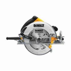 DeWALT® DWE575SB Lightweight Next Generation Circular Saw Kit, 7-1/4 in Dia Blade, 5/8 in Arbor/Shank, 1-7/8 in at 45 deg, 2-9/16 in 90 deg Cutting, Right Blade Side