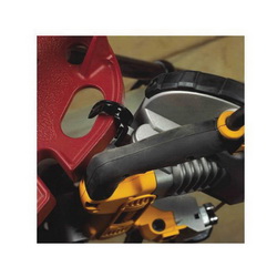 DeWALT® DWM120 Deep Cut Heavy Duty Portable Band Saw, 5 in Round, 5 x 4-3/4 in Rectangular Cutting, 44.875 x 0.5 x 0.02 in Blade, 120 VAC, 100 to 350 fpm Speed