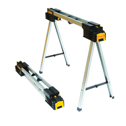 DeWALT® DWST11155 Folding Sawhorse, 900 lb Load, 5.31 in H x 4.72 in W, Metal