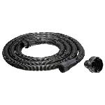 DeWALT® DWV9315 1-Piece Replacement Hose, 1-1/4 in Dia x 15 ft L Hose, For Use With DWV012 Dust Extractor, Plastic, Black