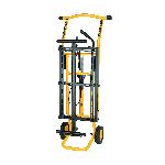 DeWALT® DWX726 Rolling Miter Saw Stand, For Use With DeWALT® Miter Saw, 32-1/2 in H x 98 in W Extended, 17 in H x 59-1/2 in W Folded