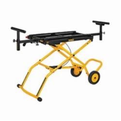 DeWALT® DWX726 Rolling Miter Saw Stand, For Use With DeWALT® Miter Saw, 32-1/2 in H x 98 in W Extended, 17 in H x 59-1/2 in W Folded