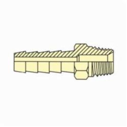 Dixon® 1020808C 102 Standard Insert, 1/2 in Nominal, MNPT x Hose Barb End Style, Brass, Domestic