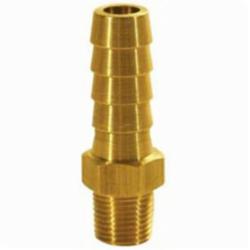 Dixon® 102-0604C Standard Hose-to-Pipe Fitting, 3/8 in x 1/4-18 Nominal, Barb x MNPT End Style, 360 CDA Brass, Domestic