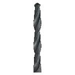 Drill America D/AN13/32 Premium Quality Jobber Length Drill Bit, 13/32 in Drill - Fraction, 0.4062 in Drill - Decimal Inch, 118 deg Point, HSS, Black Oxide
