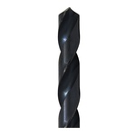 Drill America D/AN3/8 Premium Quality Jobber Length Drill Bit, 3/8 in Drill - Fraction, 0.375 in Drill - Decimal Inch, 118 deg Point, HSS, Black Oxide