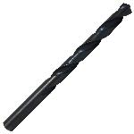 Drill America D/AN3/8 Premium Quality Jobber Length Drill Bit, 3/8 in Drill - Fraction, 0.375 in Drill - Decimal Inch, 118 deg Point, HSS, Black Oxide