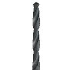 Drill America D/AN7/16 Premium Quality Jobber Length Drill Bit, 7/16 in Drill - Fraction, 0.4375 in Drill - Decimal Inch, 118 deg Point, HSS, Black Oxide