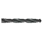 Drill America D/ANF Premium Quality Jobber Length Drill Bit, F Drill - Letter, 0.257 in Drill - Decimal Inch, 118 deg Point, HSS, Black Oxide