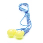 E-A-R™ 7000052745 Push-Ins™ Corded Earplugs, 28 dB Noise Reduction, Push-to-Fit Shape, CSA Class AL, ANSI S3.19-1974, Disposable, Corded Design
