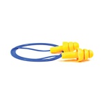 E-A-R™ 7000052728 UltraFit™ Corded Earplugs, 25 dB Noise Reduction, Multi-Flange Shape, CSA Class AL, Reusable, Corded Design