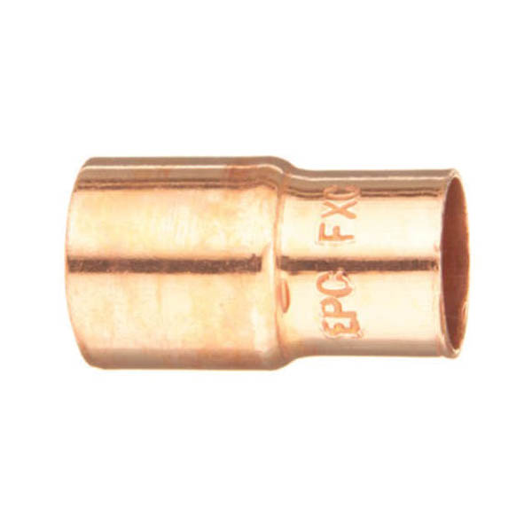 EPC 10032094 118 Solder Concentric Fitting Reducer, 1-1/2 x 3/4 in, FTG x Solder, Copper, Domestic