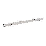 Empire® 4010 Heavy Duty Straight Edge Ruler, Graduations 1 mm, Aluminum, Silver