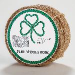 Erin Rope TWM081200 3-Strand Twisted Manila Rope, 1/4 in Dia x 1200 ft L, Natural Abaca Fiber