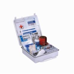 First Aid Only® 90566 First Aid Kit, Wall Mount, 195 Components, Plastic Case, 2-3/4 in H x 9.19 in W x 9.19 in D