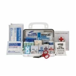 First Aid Only® 90754 First Aid Kit, Surface Mount, 71 Components, Plastic Case, 8 in H x 5 in W x 2-3/4 in D