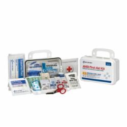 First Aid Only® 90754 First Aid Kit, Surface Mount, 71 Components, Plastic Case, 8 in H x 5 in W x 2-3/4 in D