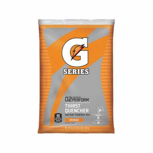 Gatorade® 03968 G Series Sports Drink Mix, 51 oz Pack, 6 gal Yield, Powder Form, Orange