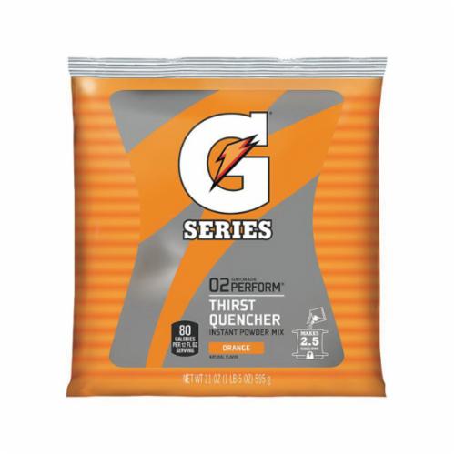 Gatorade® 03970 G Series Sports Drink Mix, 21 oz Pack, 2.5 gal Yield, Powder Form, Orange