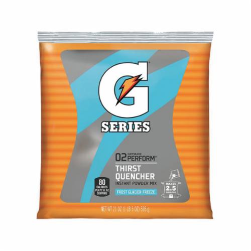 Gatorade® 33677 G Series Sports Drink Mix, 21 oz Pack, 2.5 gal Yield, Powder Form, Glacier Freeze
