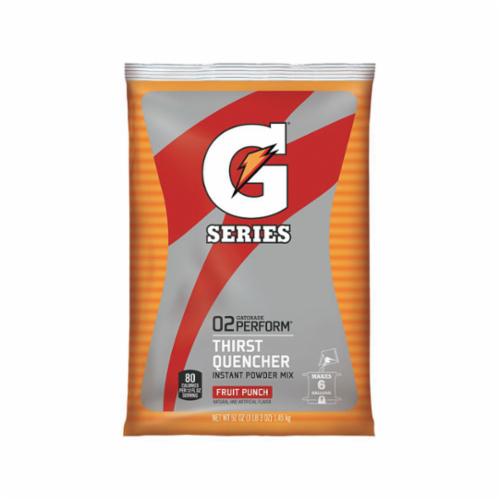 Gatorade® 33690 G Series Sports Drink Mix, 51 oz Pack, 6 gal Yield, Powder Form, Fruit Punch