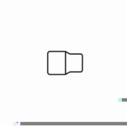 GEARWRENCH® 80370D Deep Length Socket, 3/8 in Square Drive, 11/16 in, 6 Points