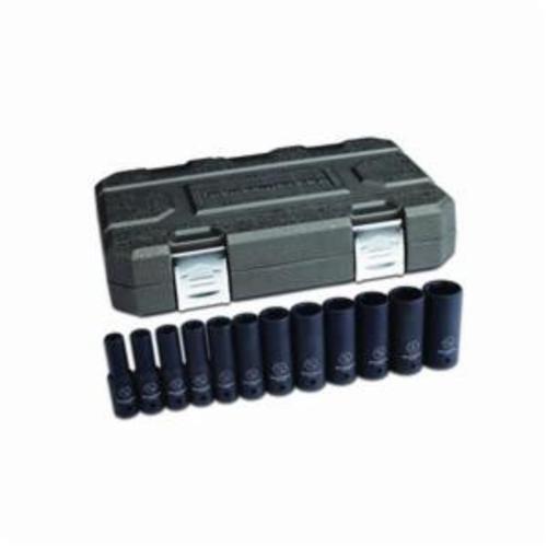 GEARWRENCH® 84942N 12 Pc 1/2 in Drive 6 Point Deep Impact SAE Socket Set