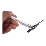 GENERAL® 88CM Scriber, Tungsten Carbide Straight Tip, Knurled/Round Handle, 6 in L