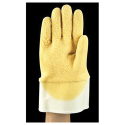 Edge® 216584 16-347 Heavy Duty Cut Resistant Gloves, SZ 10, Cotton, Safety Cuff, Resists: Abrasion, Cut and Tear, ANSI Cut-Resistance Level: A2, ANSI Puncture-Resistance Level: 2, Ambidextrous Hand