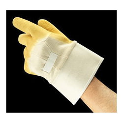 Edge® 216584 16-347 Heavy Duty Cut Resistant Gloves, SZ 10, Cotton, Safety Cuff, Resists: Abrasion, Cut and Tear, ANSI Cut-Resistance Level: A2, ANSI Puncture-Resistance Level: 2, Ambidextrous Hand