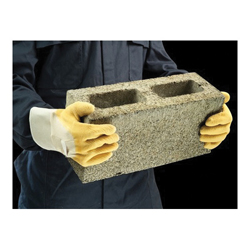 Edge® 216584 16-347 Heavy Duty Cut Resistant Gloves, SZ 10, Cotton, Safety Cuff, Resists: Abrasion, Cut and Tear, ANSI Cut-Resistance Level: A2, ANSI Puncture-Resistance Level: 2, Ambidextrous Hand