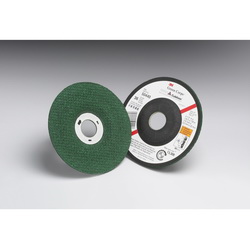Green Corps™ 7000118590 Flexible Grinding Wheel, 4-1/2 in Dia Wheel x 1/8 in THK Wheel, 7/8 in Center Hole, 36 Grit, Ceramic Abrasive
