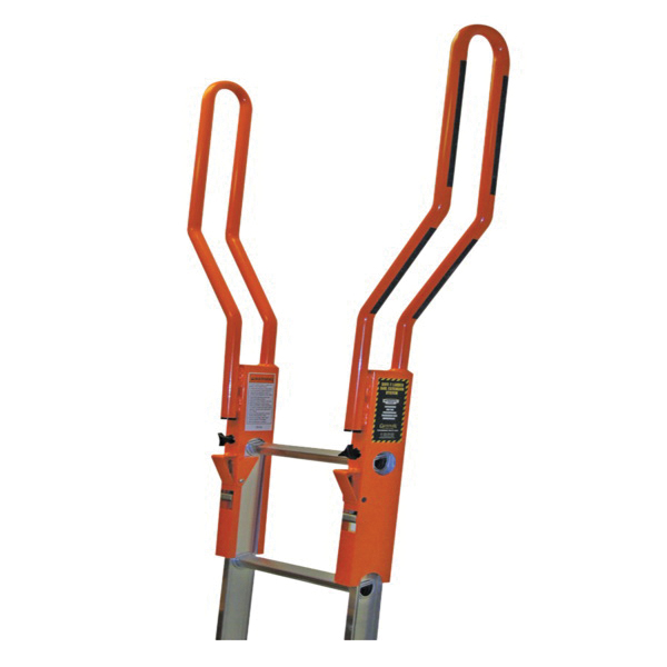 GUARDIAN FALL PROTECTION 10800 SAFE-T™ Ladder Rail Extension, 1-3/4 in W x 3-3/4 in D Maximum Ladder Side Rails