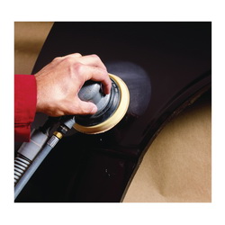 Hookit™ 7100141693 Open Coated Film Disc, 6 in Dia Disc, P400 Grit, Extra Fine Grade, Aluminum Oxide Abrasive, Film Backing