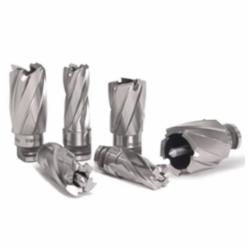 Hougen® RotaLoc™ 17124 17000 Stack Cut Geometry Annular Cutter, 3/4 in Dia Cutter, 3/4 in D Cutting, M42 HSS, Bright, Bayonet Style Twist Lock Shank