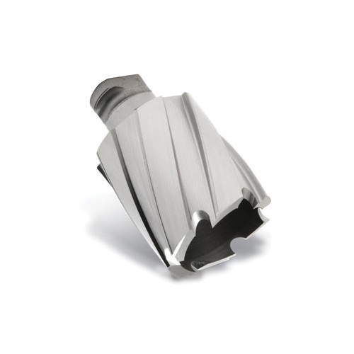 Hougen® RotaLoc Plus™ 17822 Stack-Cut Geometry Annular Cutter, 11/16 in Dia Cutter, 1 in D Cutting, M42 HSS, Bayonet Style Twist Lock Shank