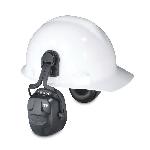 Howard Leight by Honeywell 1011603 Thunder® T3H Dielectric Hard Hat Earmuffs With Hard Hats Adapter, 27 dB Noise Reduction, Black, ANSI S3.19-1974