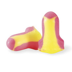 Howard Leight by Honeywell LL-1 Laser Lite® Single Use Uncorded Ear Plug, 32 dB Noise Reduction, Contoured T-Shape Shape