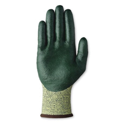 HyFlex® 205753 11-511 Medium Duty Cut Resistant Gloves, SZ 10, Foam Nitrile Coating, DuPont™ Kevlar®/Spandex®, Knit Wrist Cuff, Resists: Abrasion and Cut, ANSI Cut-Resistance Level: A4, ANSI Puncture-Resistance Level: 4, Paired Hand