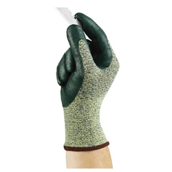 HyFlex® 205753 11-511 Medium Duty Cut Resistant Gloves, SZ 10, Foam Nitrile Coating, DuPont™ Kevlar®/Spandex®, Knit Wrist Cuff, Resists: Abrasion and Cut, ANSI Cut-Resistance Level: A4, ANSI Puncture-Resistance Level: 4, Paired Hand