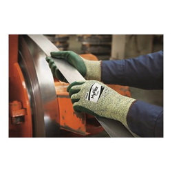 HyFlex® 205753 11-511 Medium Duty Cut Resistant Gloves, SZ 10, Foam Nitrile Coating, DuPont™ Kevlar®/Spandex®, Knit Wrist Cuff, Resists: Abrasion and Cut, ANSI Cut-Resistance Level: A4, ANSI Puncture-Resistance Level: 4, Paired Hand
